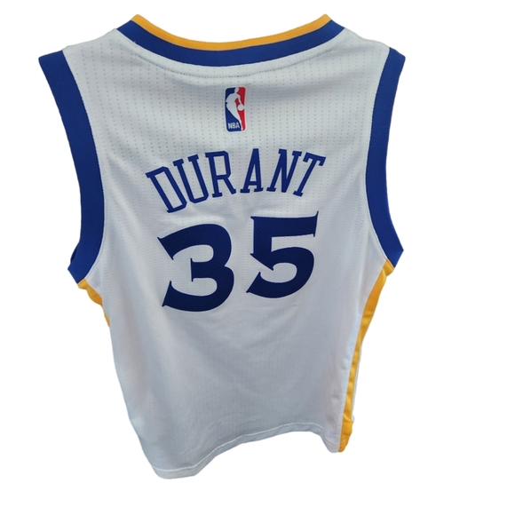 Kevin Durant Golden State Warriors Youth Adidas Jersey - Picture 11 of 11